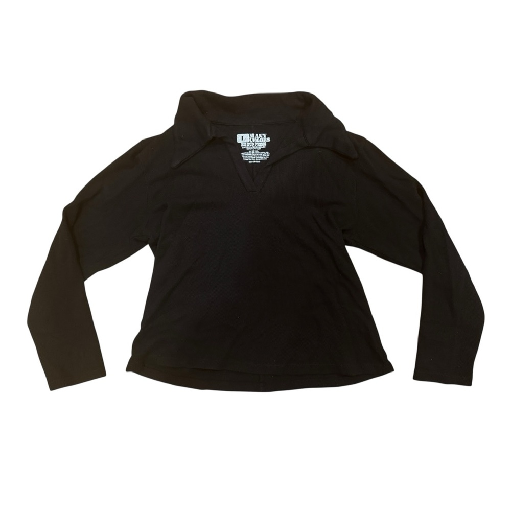 BIG BUD PRESS Fisherman Polo in Black - Short Sleeve